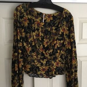Floral Long Sleeve Top